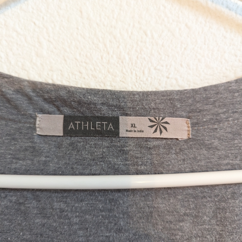 Athleta Gray Patterned Dress - image 3